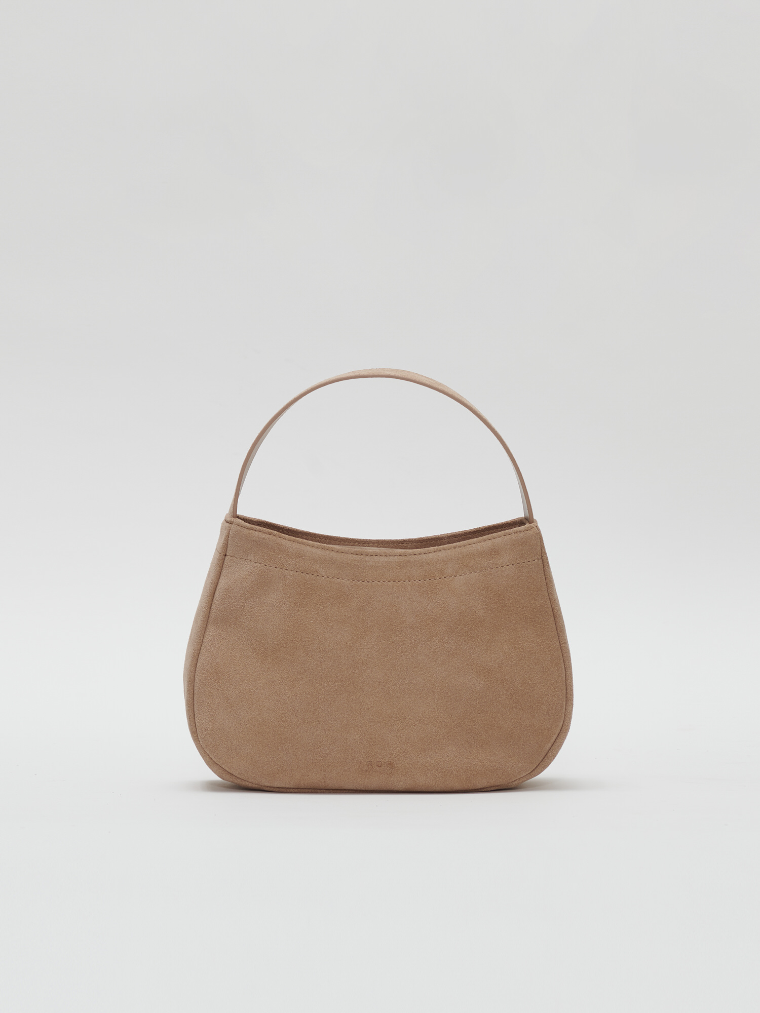 ショルダーバッグ・ポシェット ^ROH SEOUL^ Curly tote bag Suede Coral beige RLL24FC8URB ROH SEOUL STORE - Curly tote bag Suede Coral beige - ROH SEOUL