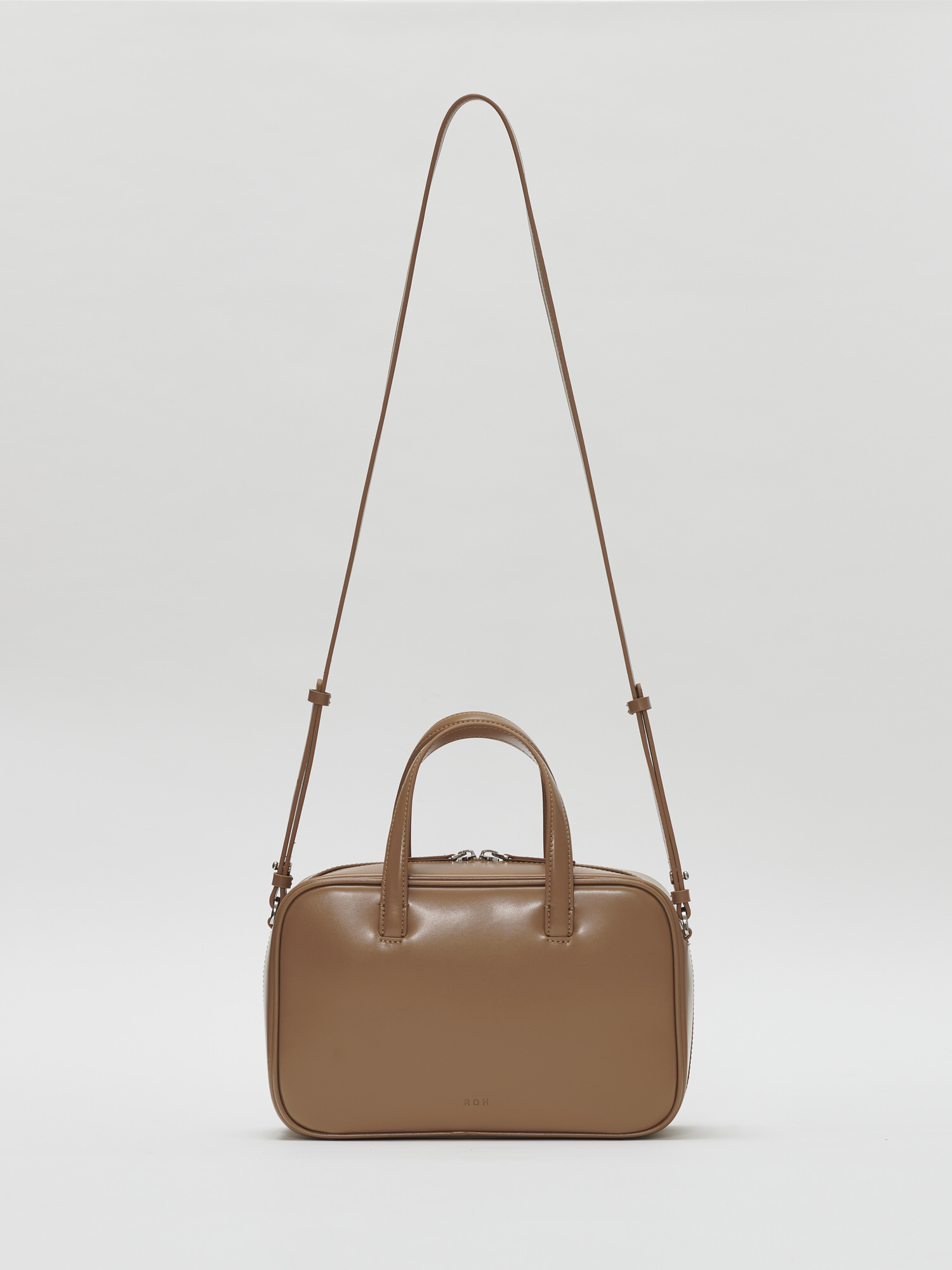 ★ROH SEOUL★ Mini Ripple tote bag Salmon caramel m1037_1402 b2.jpg