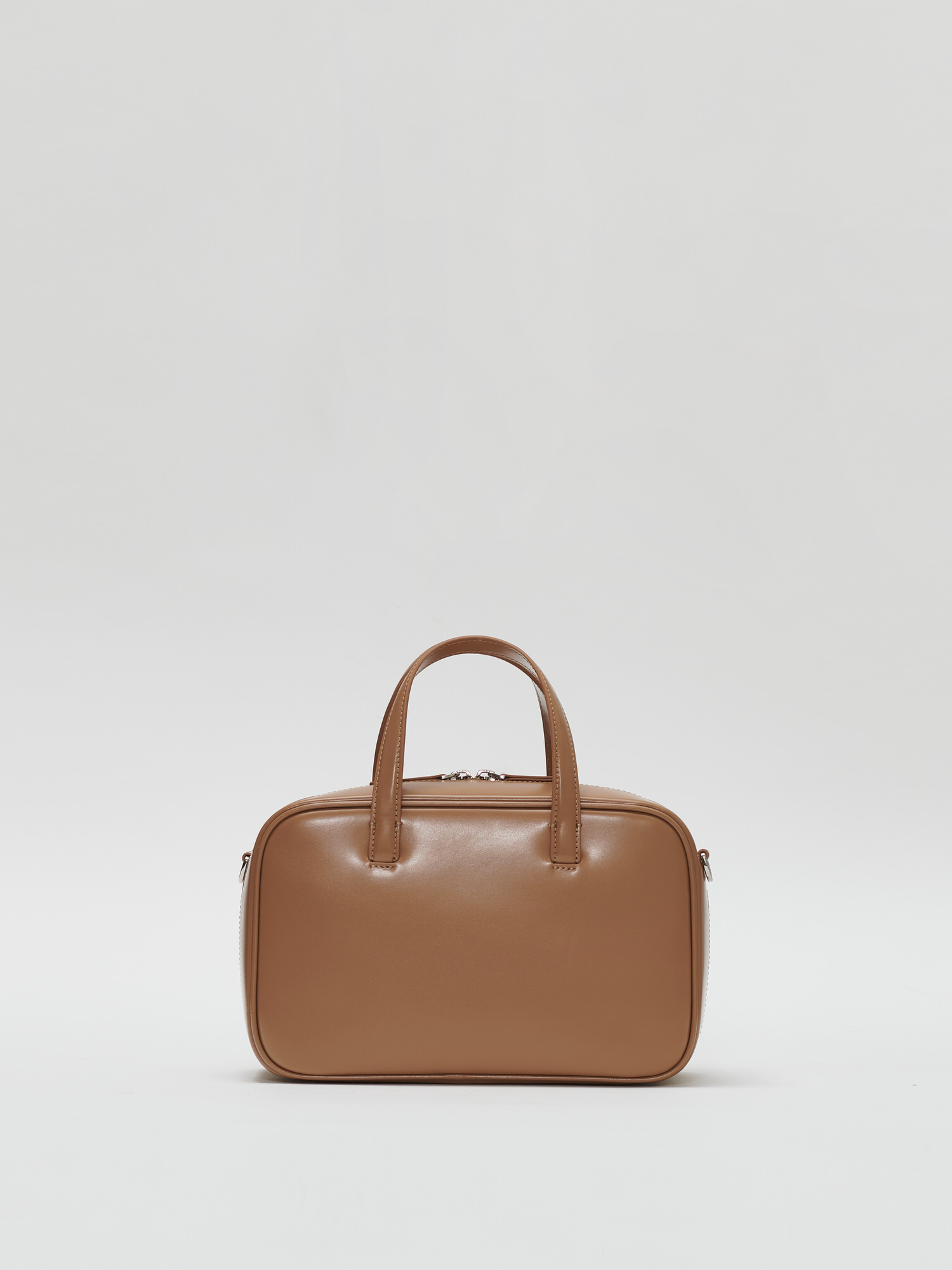 ◆ROH SEOUL◆ Tin square tote bag Glossy brownie brown RLL23 b4.jpg