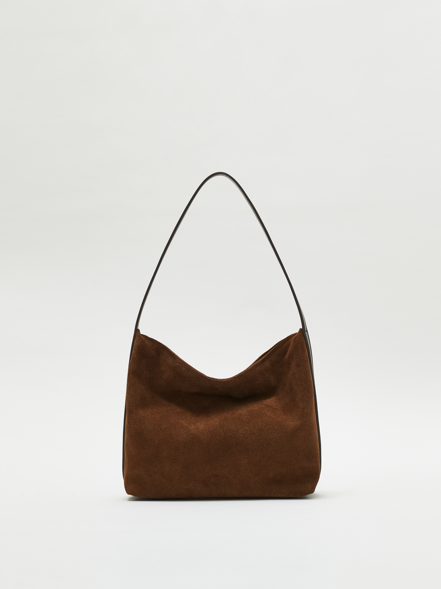 【35％OFF】 SEOUL ROH STORE SEOUL ROH - Chestnut Suede bag hobo pulpy Mini - バッグ