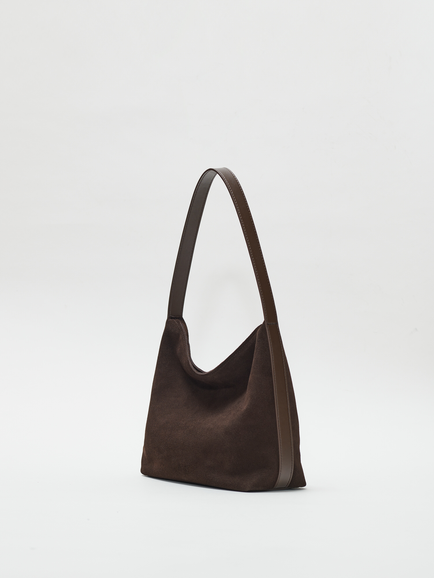 ROH SEOUL STORE - Mini Pulpy hobo bag Suede Umber - ROH SEOUL