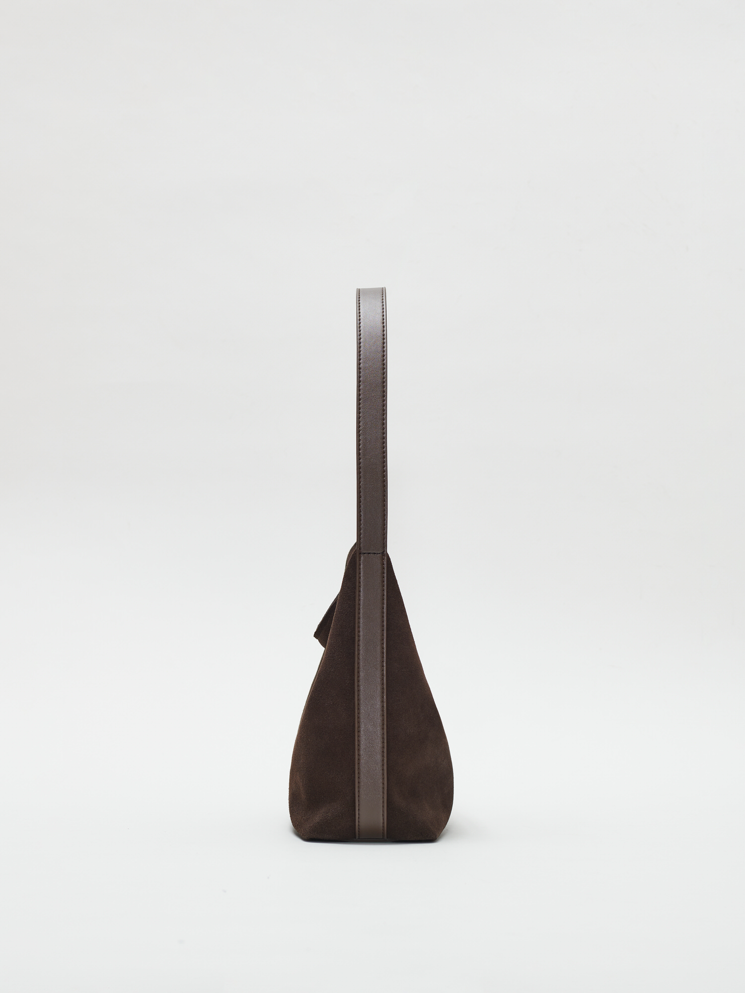 ROH SEOUL STORE - Mini Pulpy hobo bag Suede Umber - ROH SEOUL