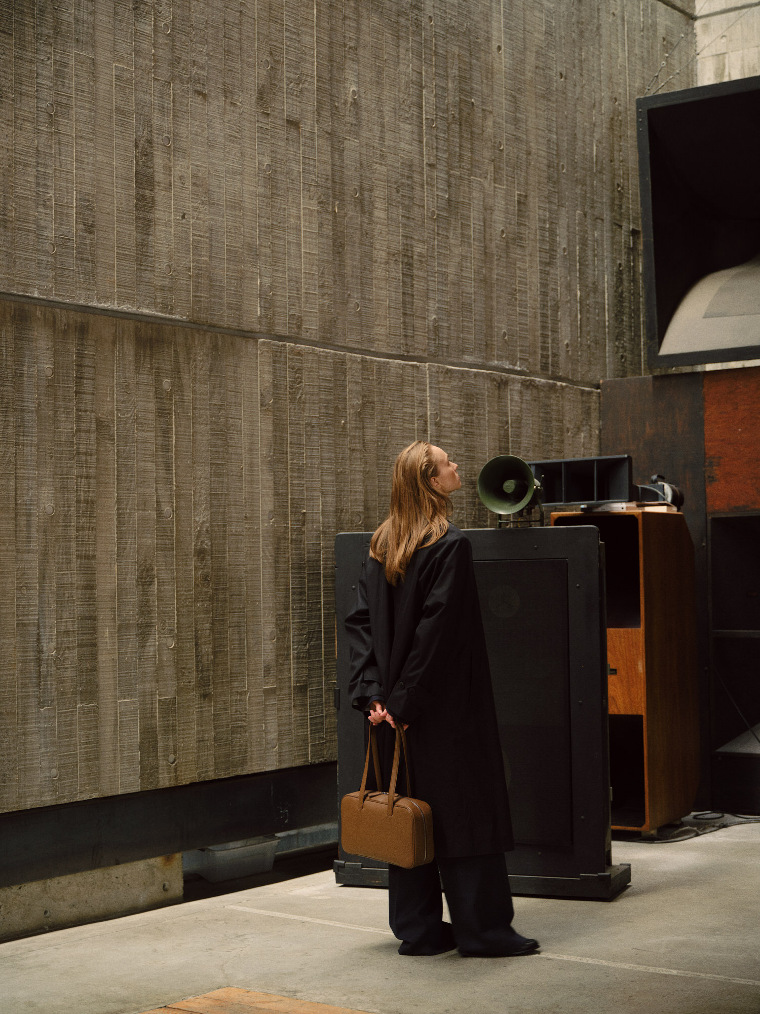 [ROH SEOUL] Tin square shoulder bag ☆送料込☆ ROH SEOUL STORE - Tin square shoulder bag Brandy brown - ROH