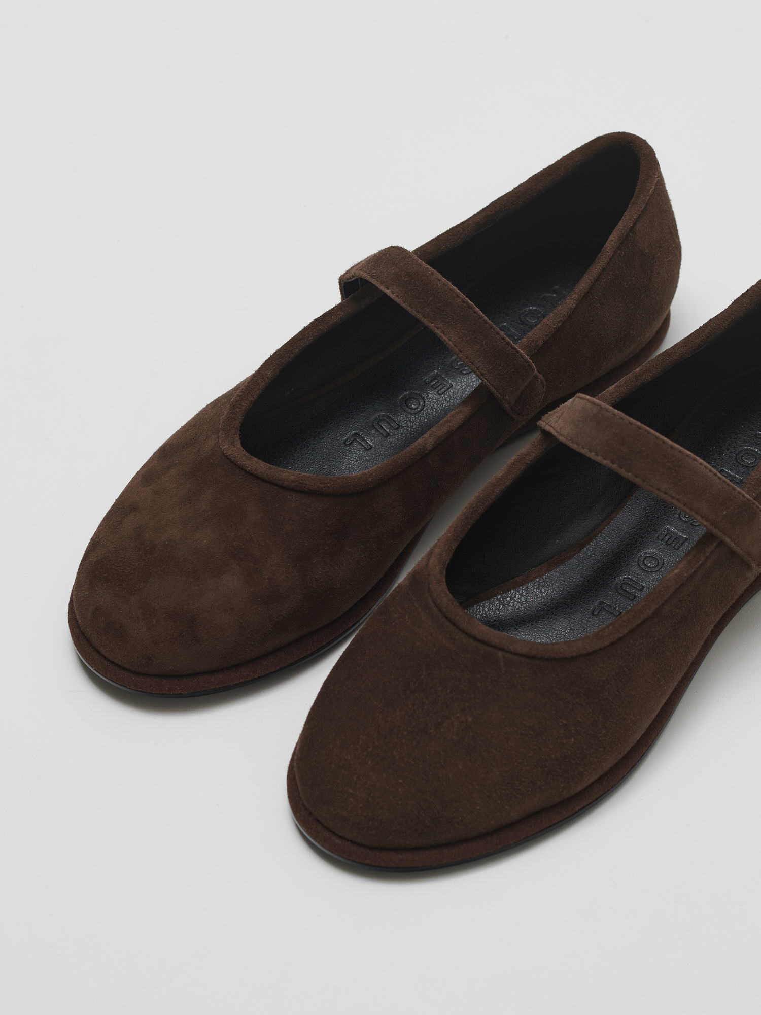 ★ROH SEOUL★ Danghye mary jane shoes Suede Black RSH23FB1UB ROH SEOUL STORE - Danghye mary jane shoes Black - ROH SEOUL