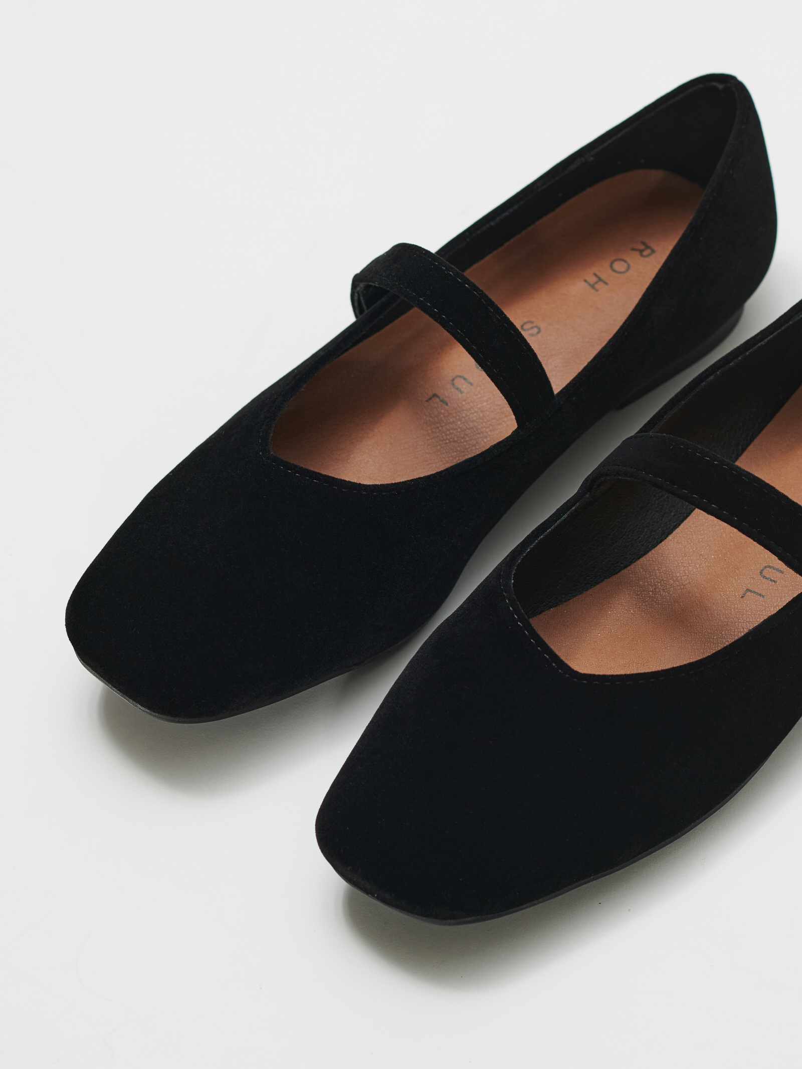 ★ROH SEOUL★ Rowie mary jane shoes leather Black RSH23S61SB ROH SEOUL STORE - Rowie mary jane shoes Black - ROH SEOUL