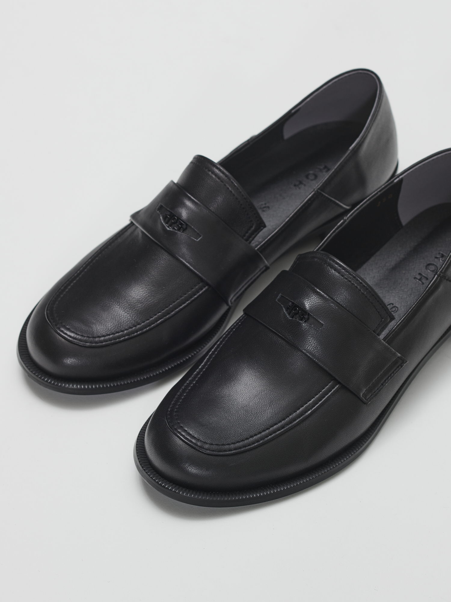 ★ROH SEOUL★ Custom madeSoffy penny loafer Suede Black RSH2 ROH SEOUL STORE - Soffy penny loafer Black - ROH SEOUL