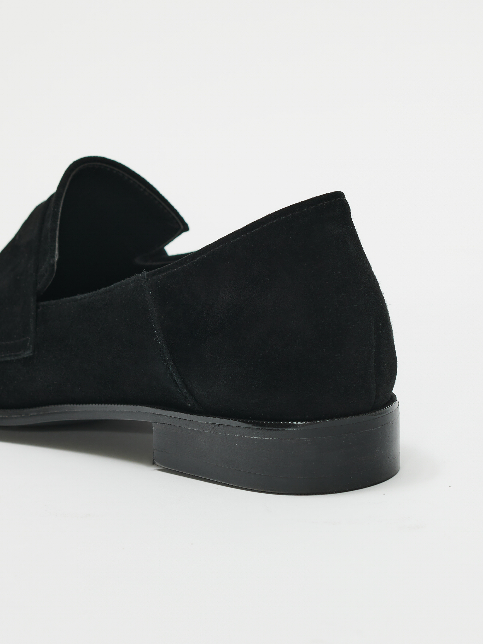ROH SEOUL STORE - Soffy penny loafer Suede Black - ROH SEOUL