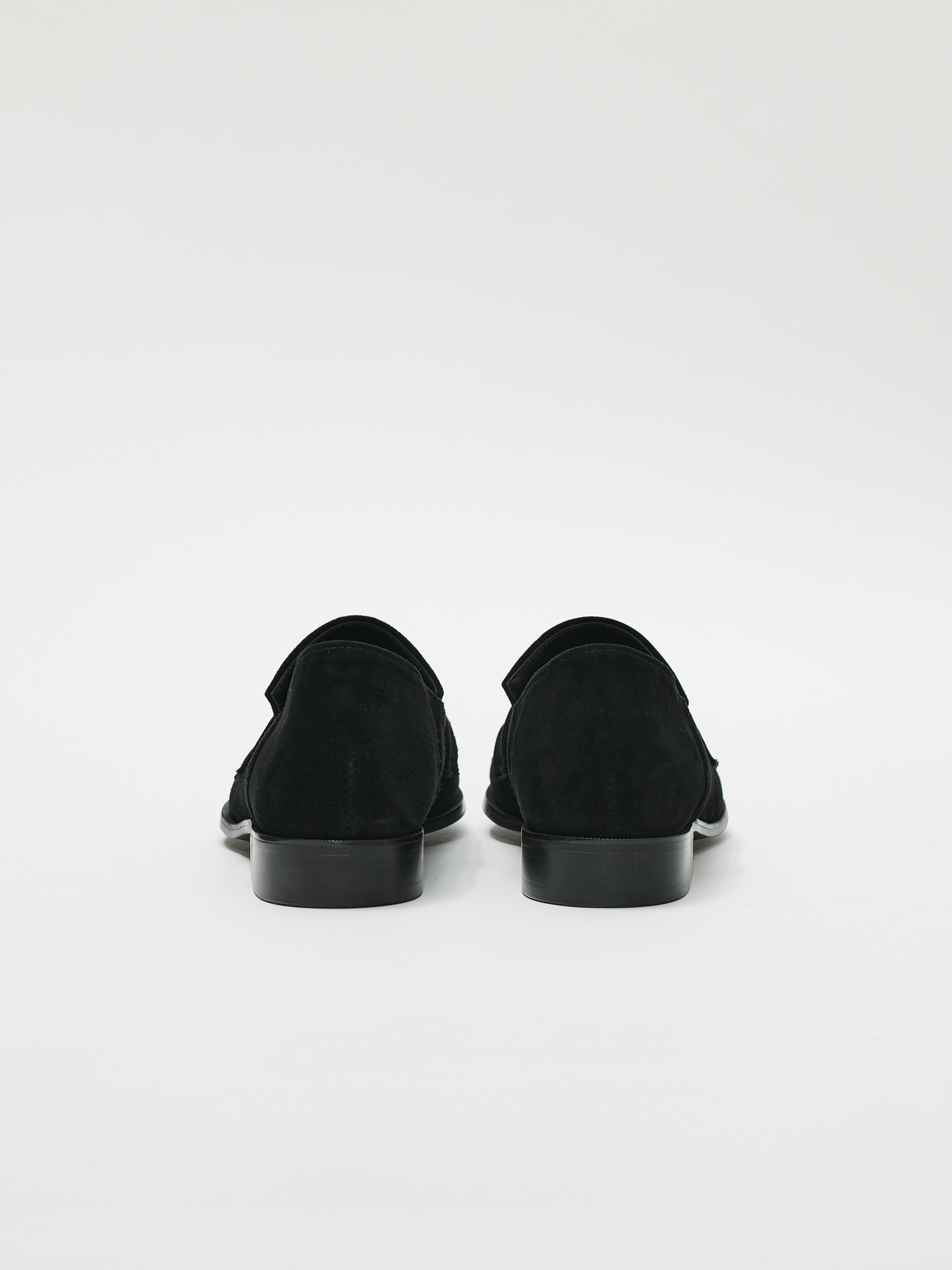 ROH SEOUL STORE - Soffy penny loafer Suede Black - ROH SEOUL