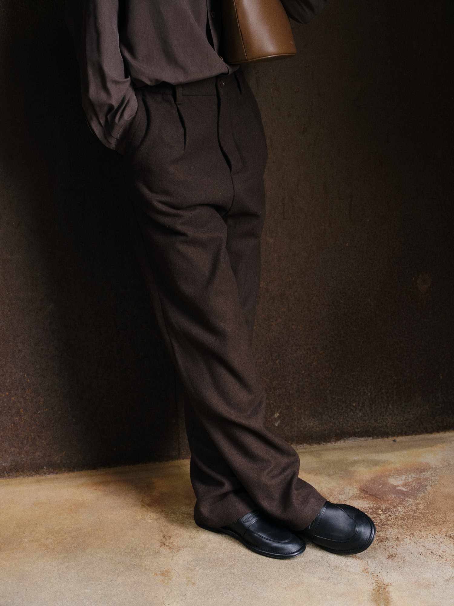 ★ROH SEOUL★ Tender flat loafer Brownie brown RSH24FH1DBN ROH SEOUL STORE - Tender flat loafer Black - ROH SEOUL