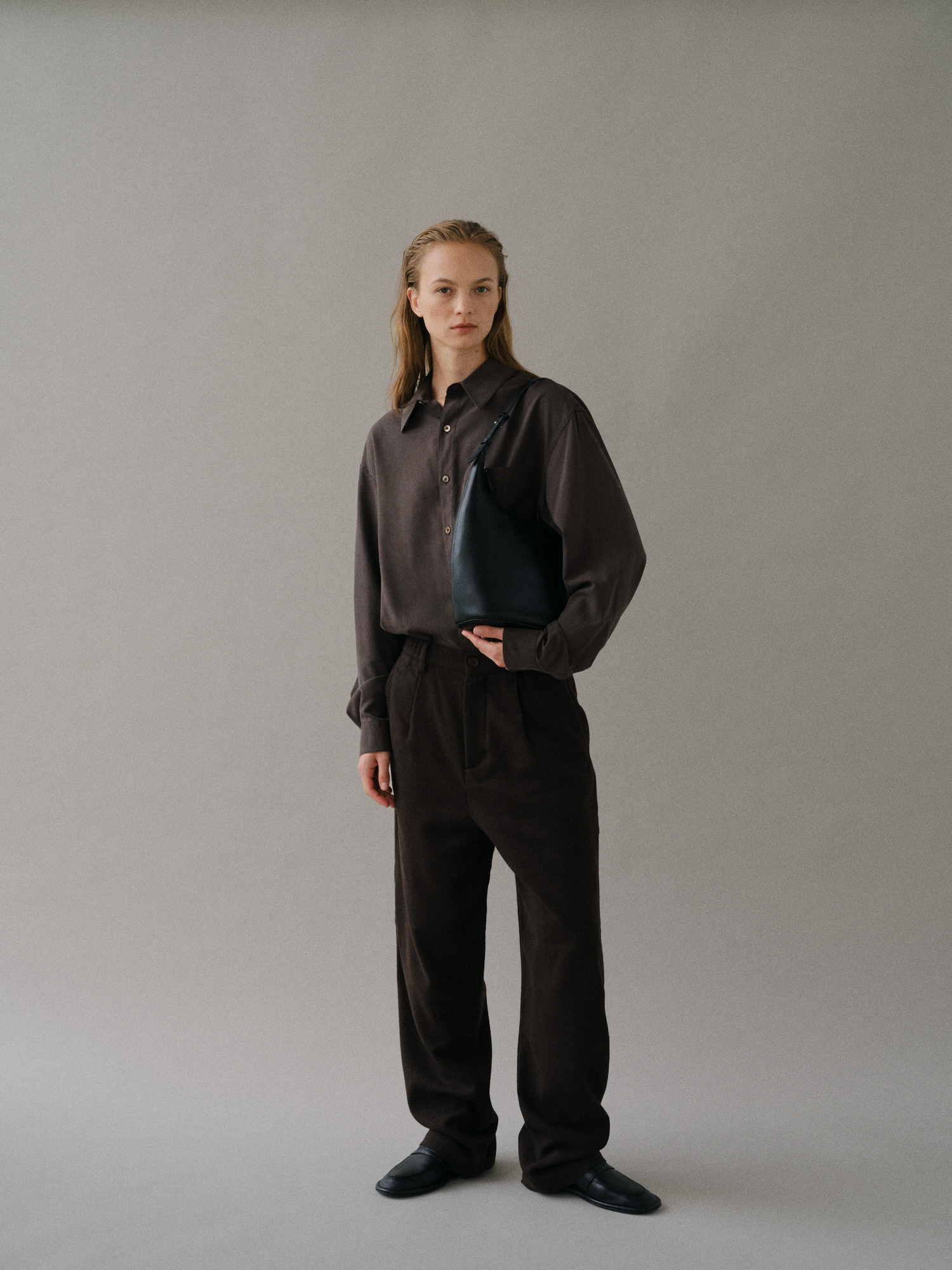 ROH SEOUL STORE - Tender flat loafer Black - ROH SEOUL