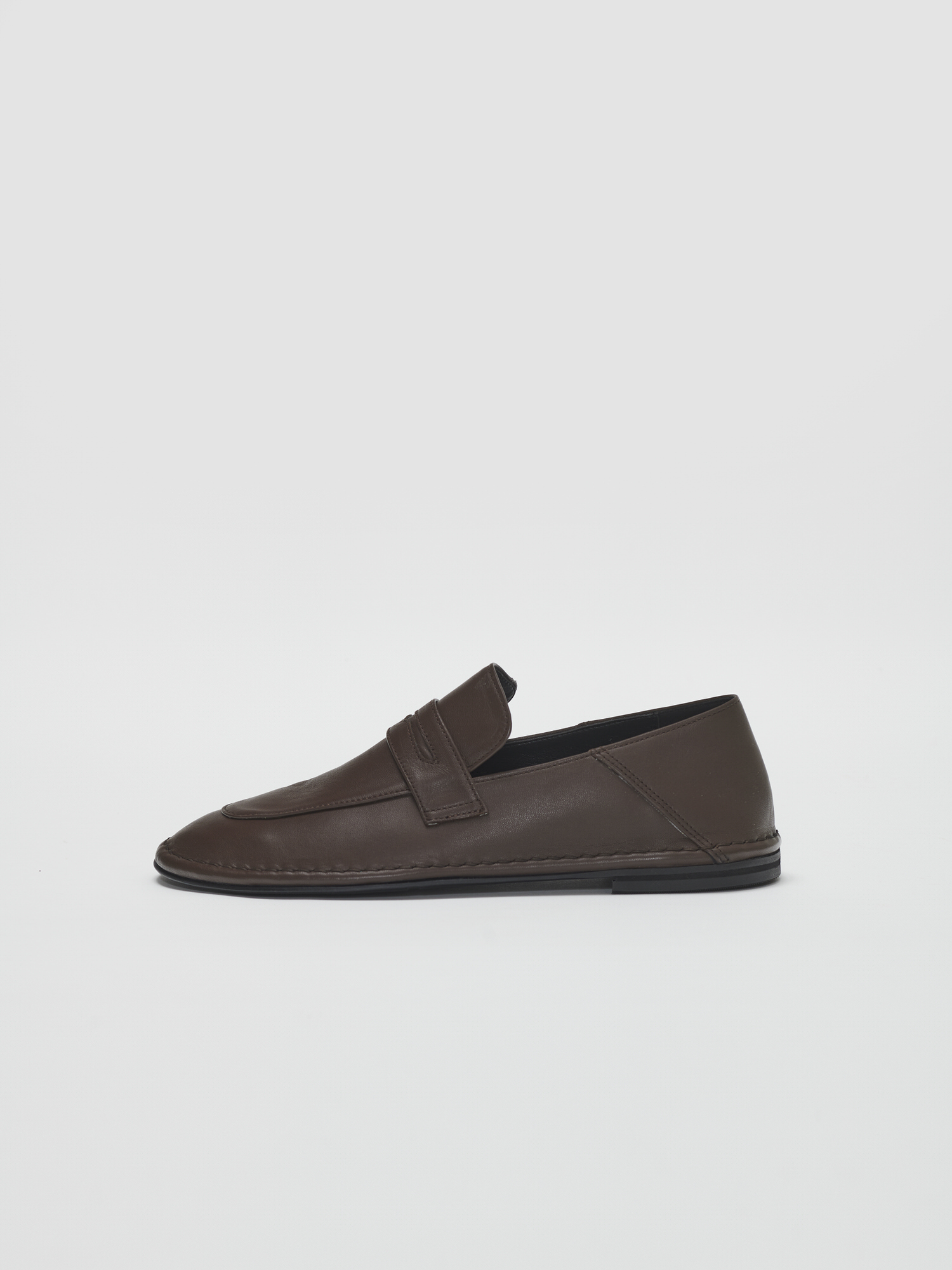 ★ROH SEOUL★ Tender flat loafer Brownie brown RSH24FH1DBN ROH SEOUL STORE - Tender flat loafer Brownie brown - ROH SEOUL