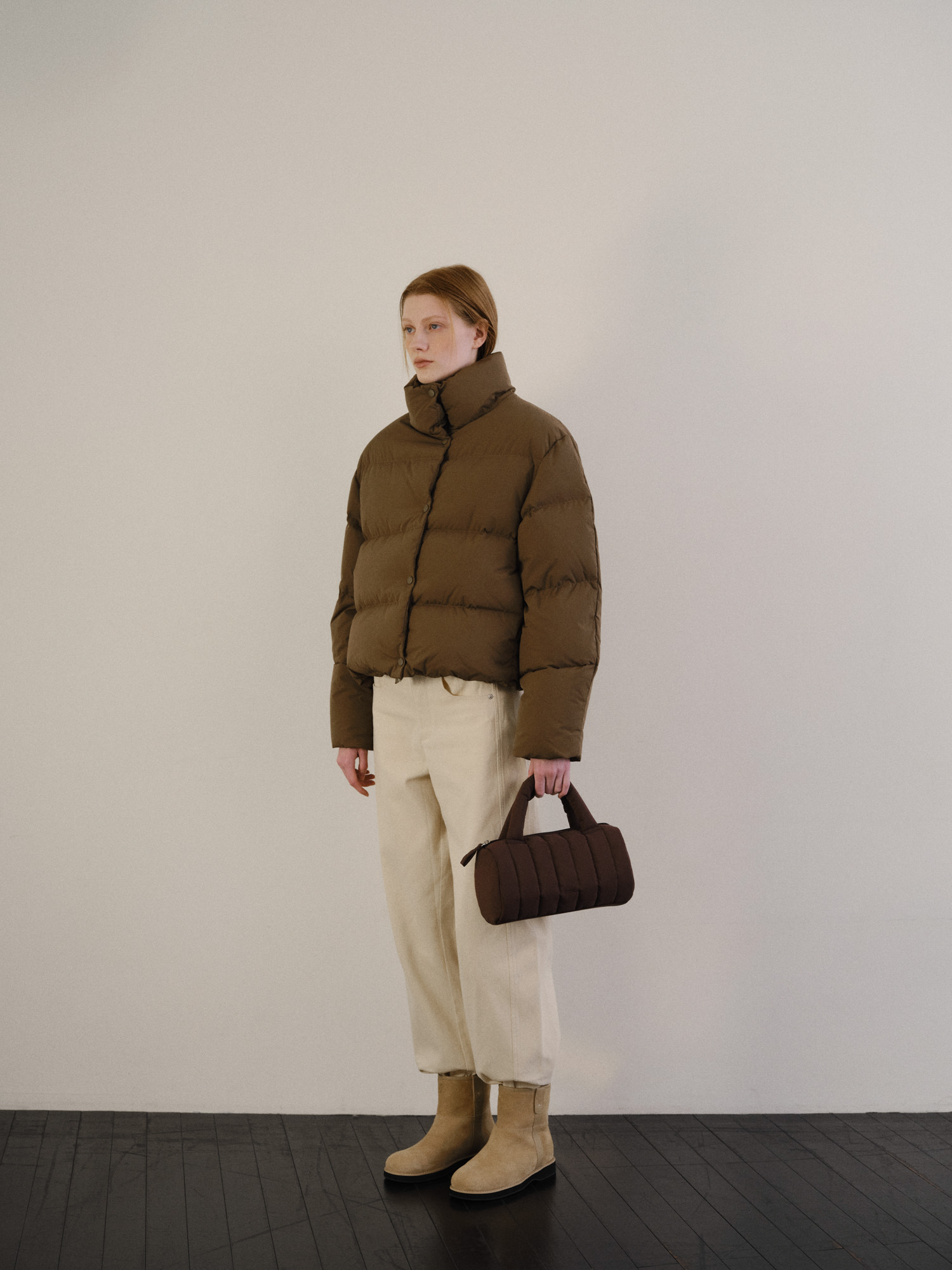 ★ROH SEOUL★ Twinfaced ankle boots Beige m1037_1366850 ROH SEOUL STORE - Twin-faced ankle boots Beige - ROH SEOUL