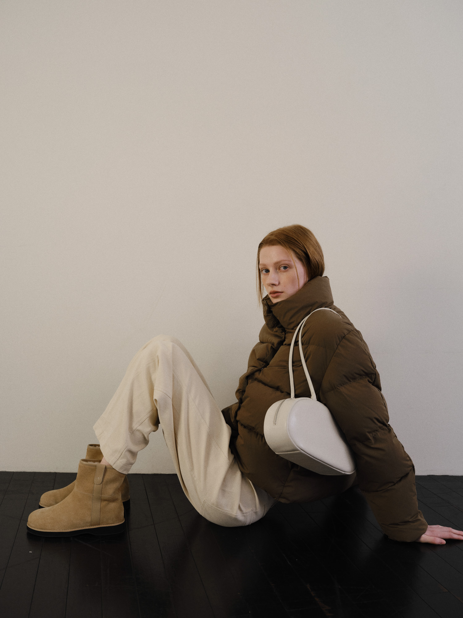 ★ROH SEOUL★ Twinfaced ankle boots Beige m1037_1366850 ROH SEOUL STORE - Twin-faced ankle boots Beige - ROH SEOUL