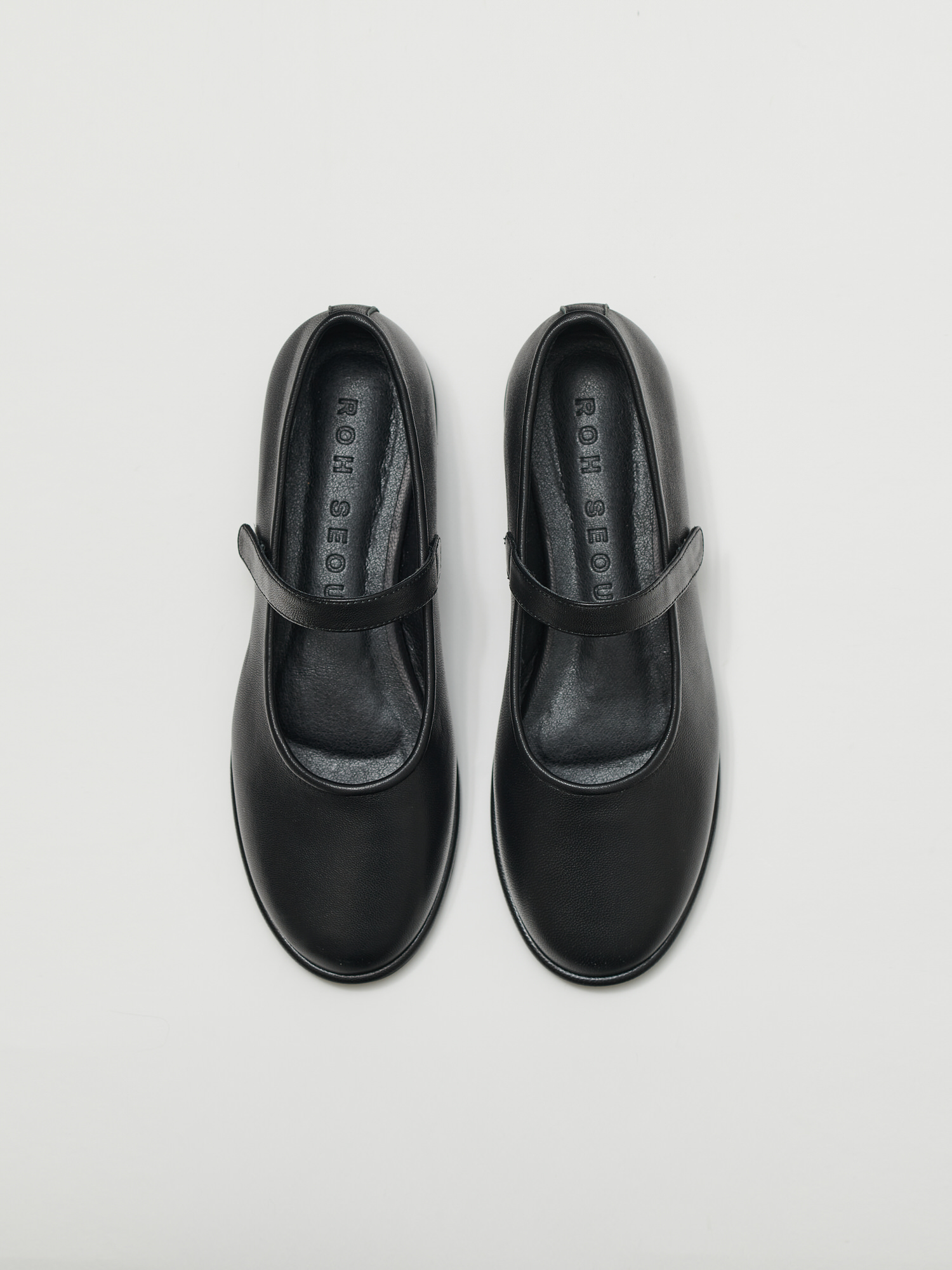 ★ROH SEOUL★ Danghye mary jane shoes Suede Black RSH23FB1UB ROH SEOUL STORE - Danghye mary jane shoes Suede Black - ROH