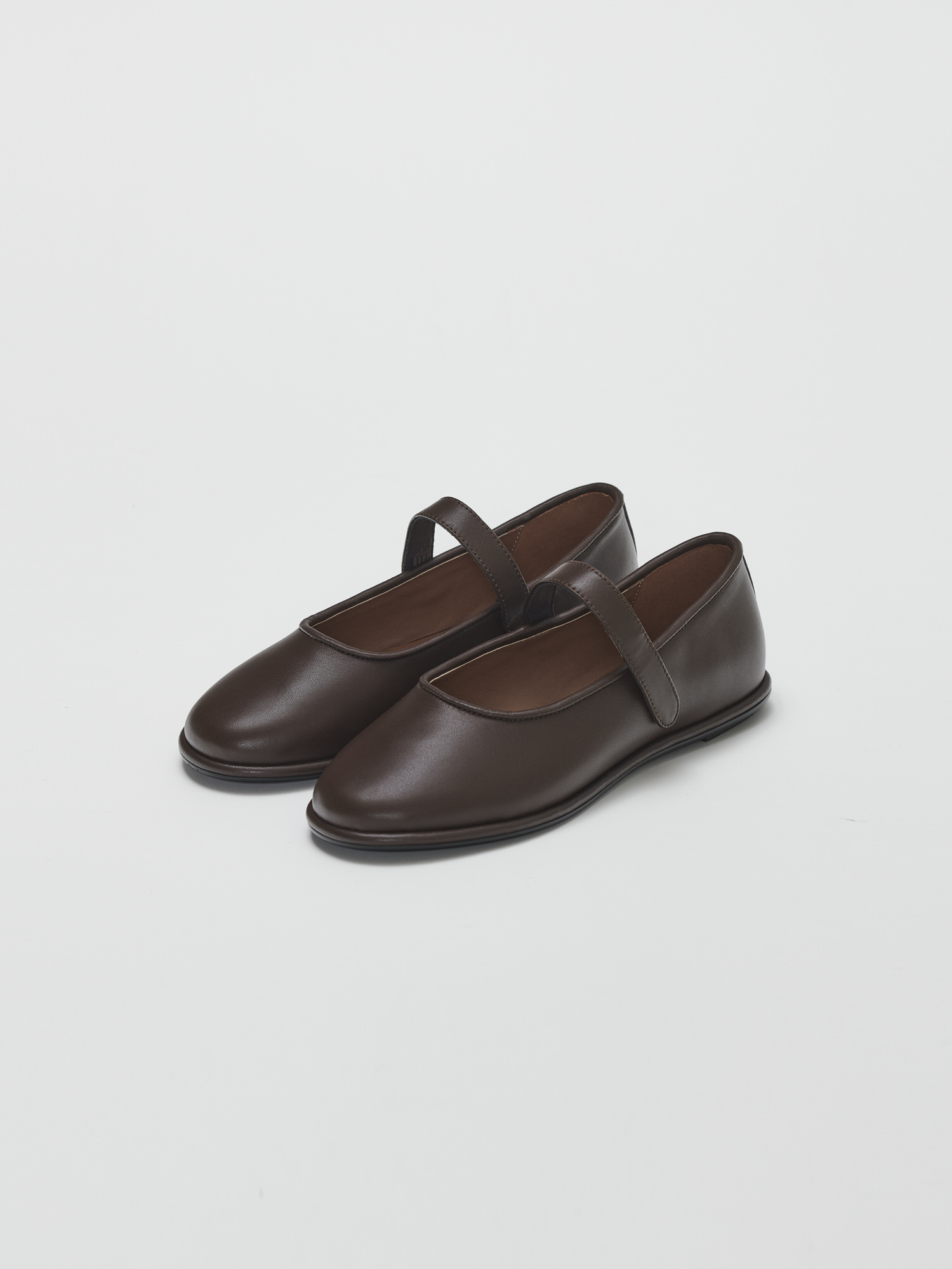 ROH SEOUL STORE - Danghye mary jane shoes Umber - ROH SEOUL