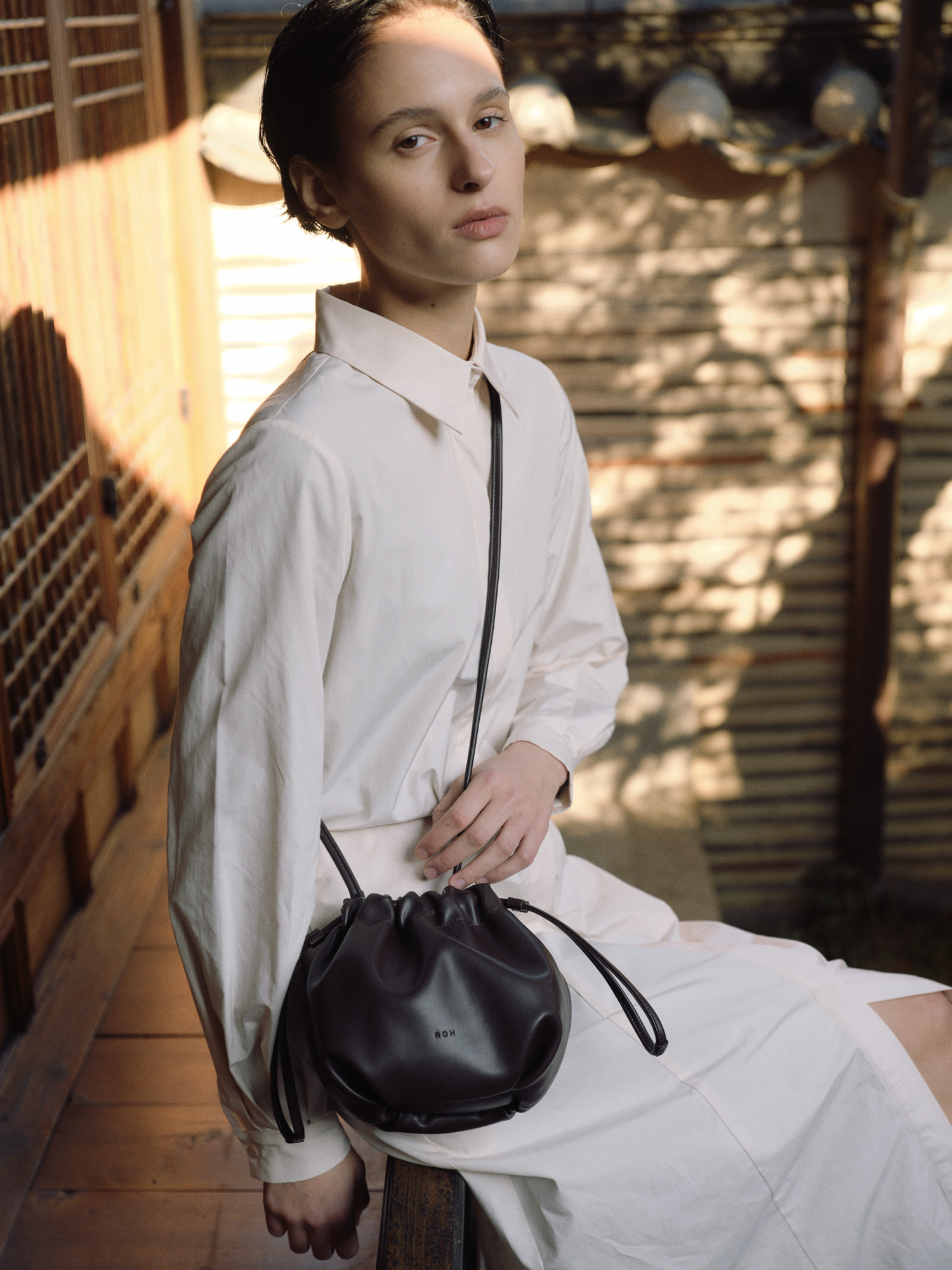 ★ROH SEOUL★ Goody bag Umber m1037_1402790 ROH SEOUL STORE - Goody bag Umber - ROH SEOUL