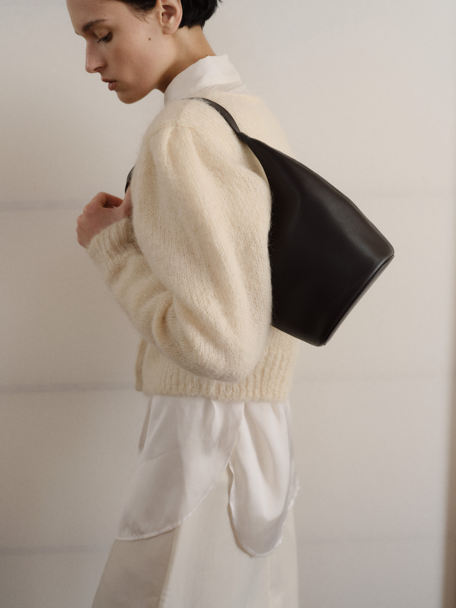 ROH SEOUL STORE - Mini Around hobo bag Umber - ROH SEOUL