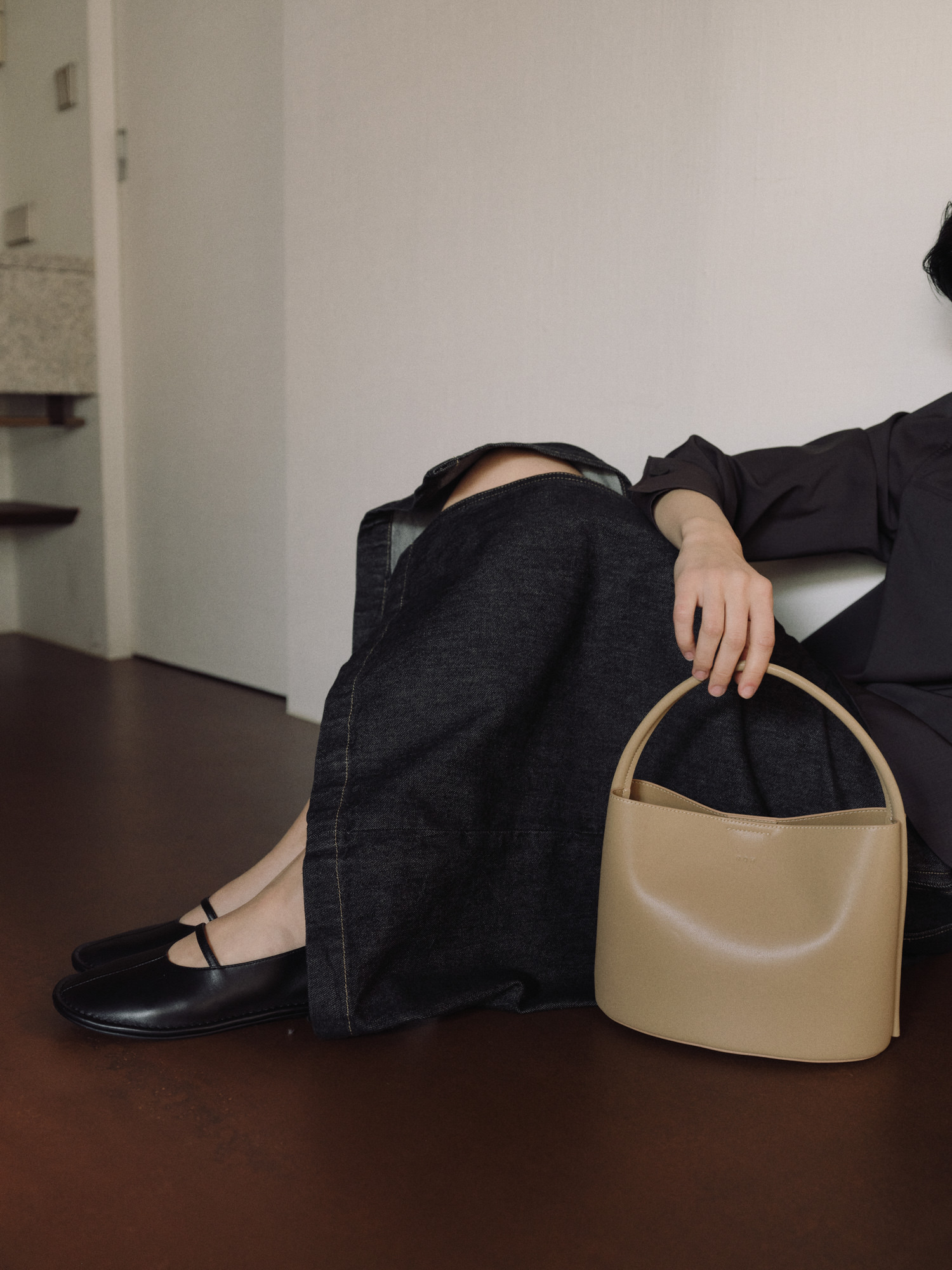 ROH SEOUL STORE - Mini Mug tote bag Burnt ochre - ROH SEOUL