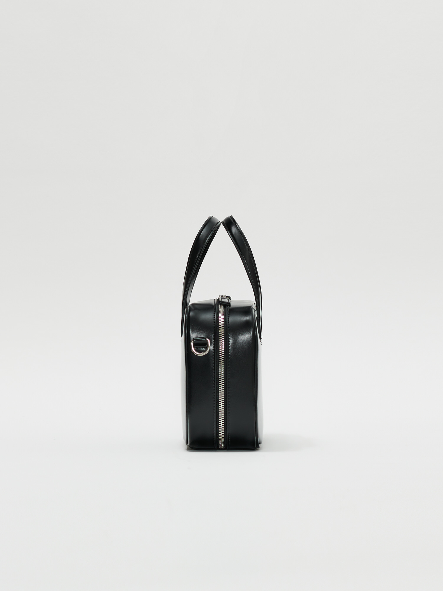 【ROH SEOUL】TIN SQUARE MINI TOTE BAG ROH SEOUL STORE - Mini Tin square tote bag Glossy black