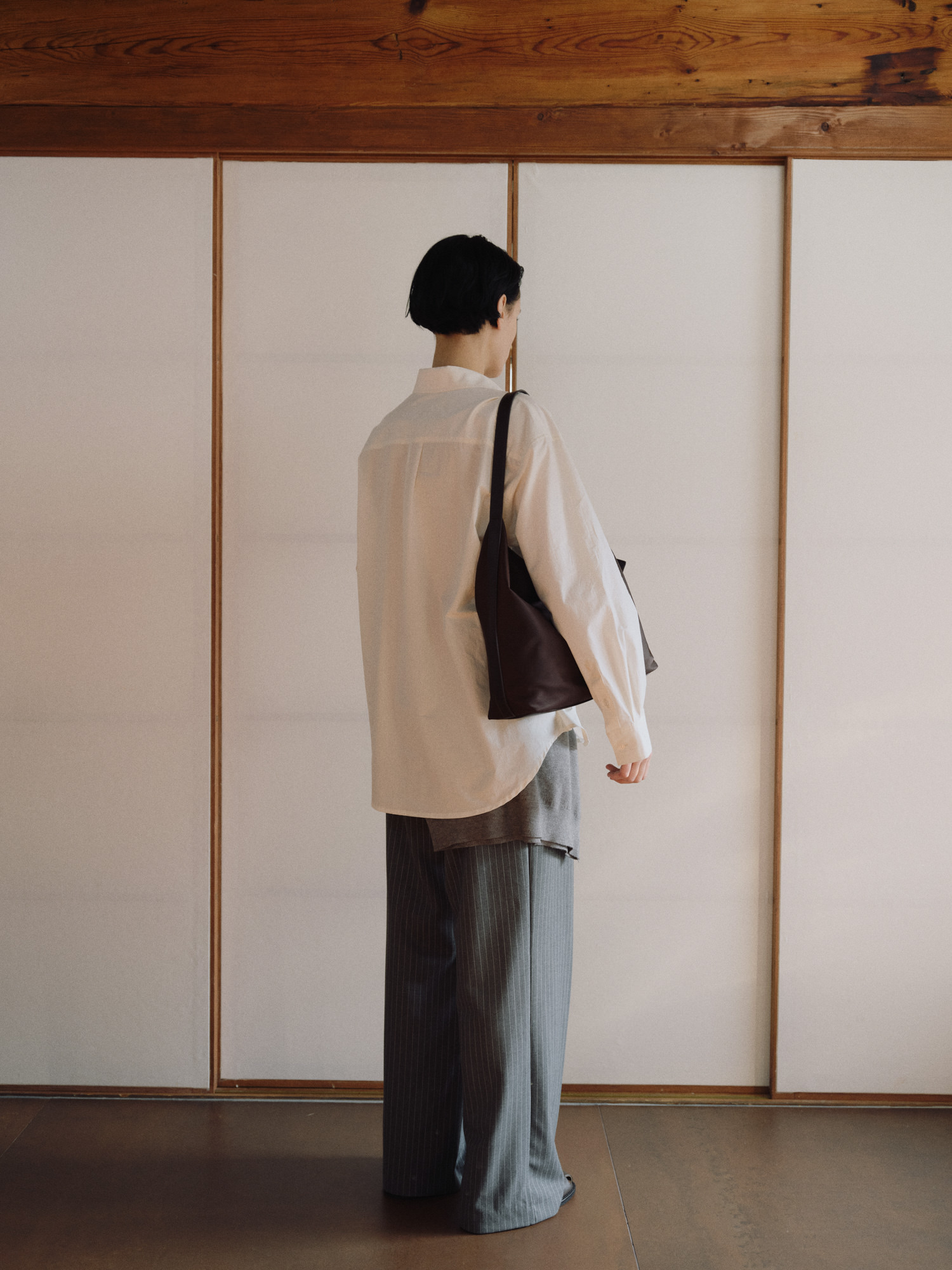 ROH SEOUL STORE - Pulpy hobo bag Nylon Umber - ROH SEOUL