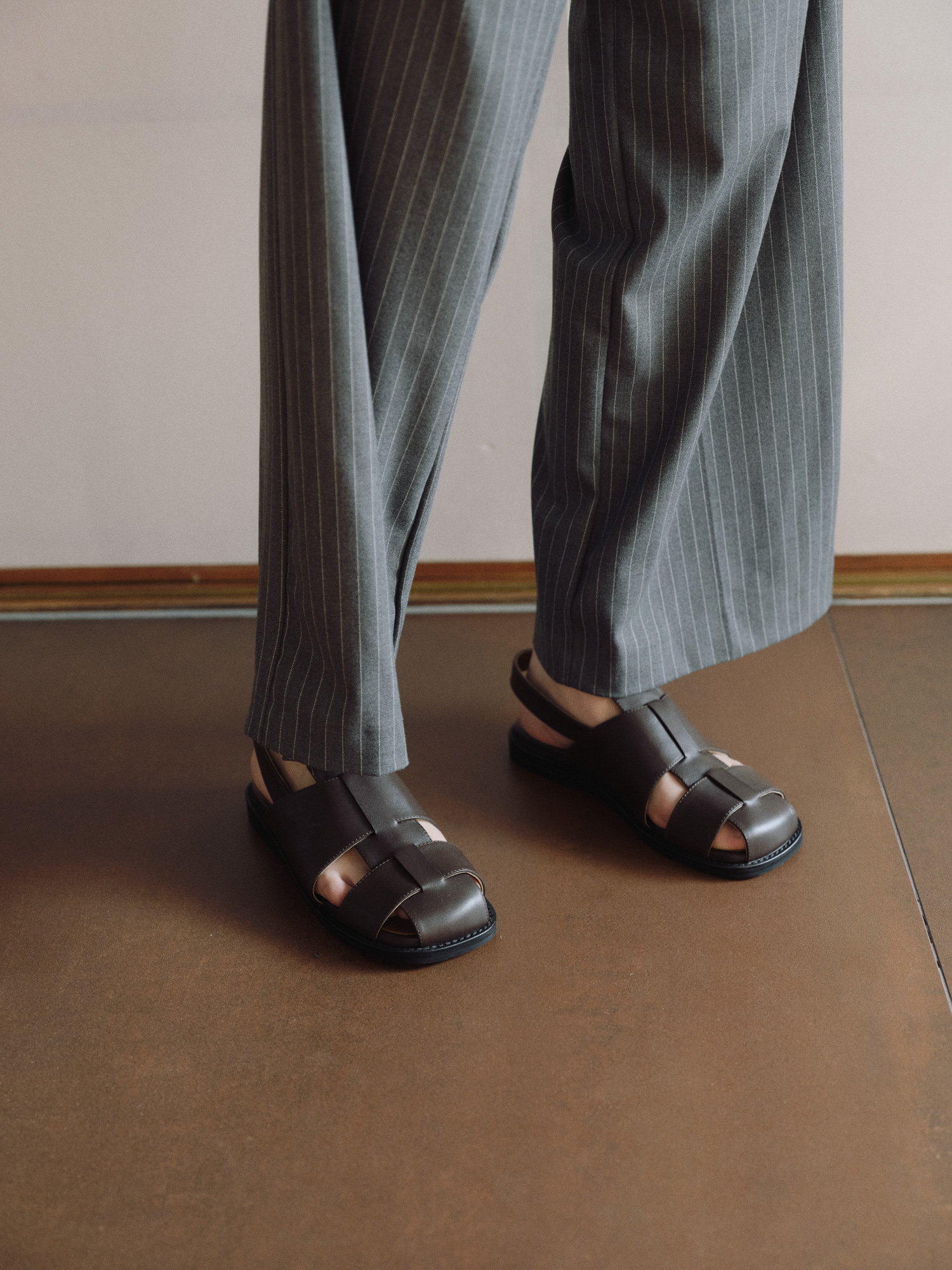 ★ROH SEOUL★ Puzzle sandals Umber m1037_1253703 ROH SEOUL STORE - [6/27순차출고]Puzzle sandals Umber - ROH SEOUL