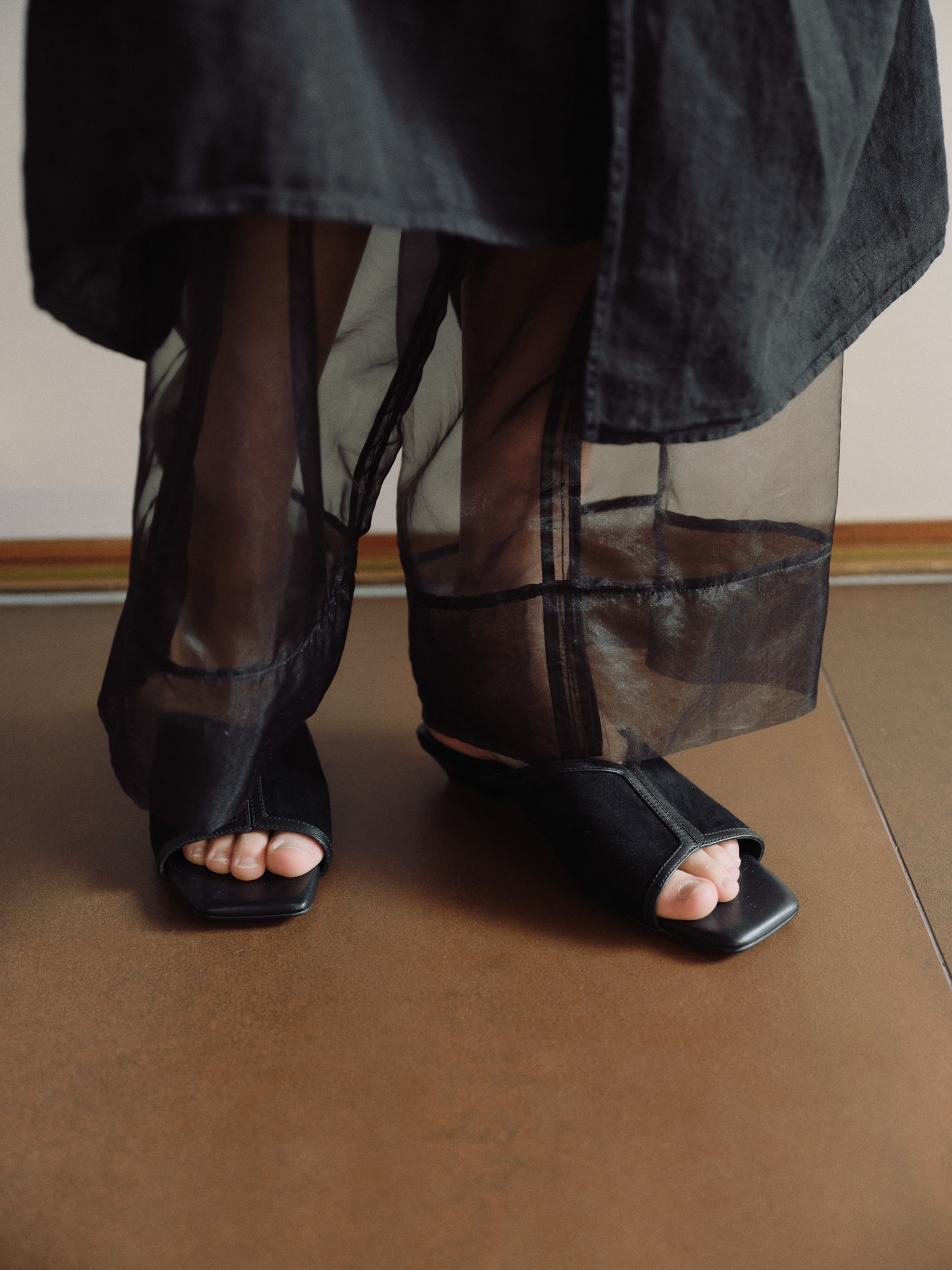 ★ROH SEOUL★ Roman slides Mesh Black m1037_1459464 ROH SEOUL STORE - Roman slides Mesh Black - ROH SEOUL