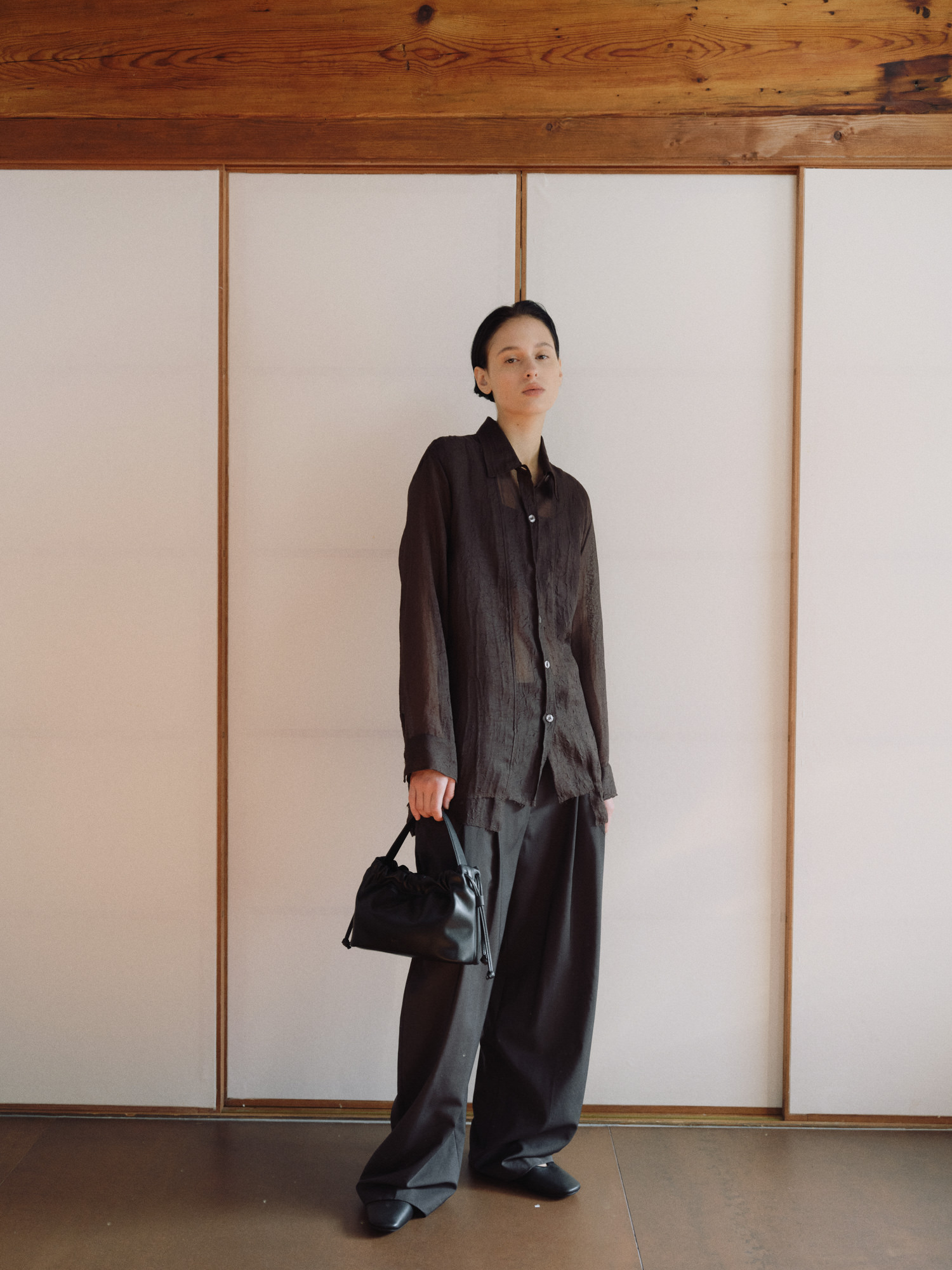 [ROH SEOUL] Rowie mary jane shoes Mesh Black ☆関税込☆ ROH SEOUL STORE - Rowie mary jane shoes Black - ROH SEOUL