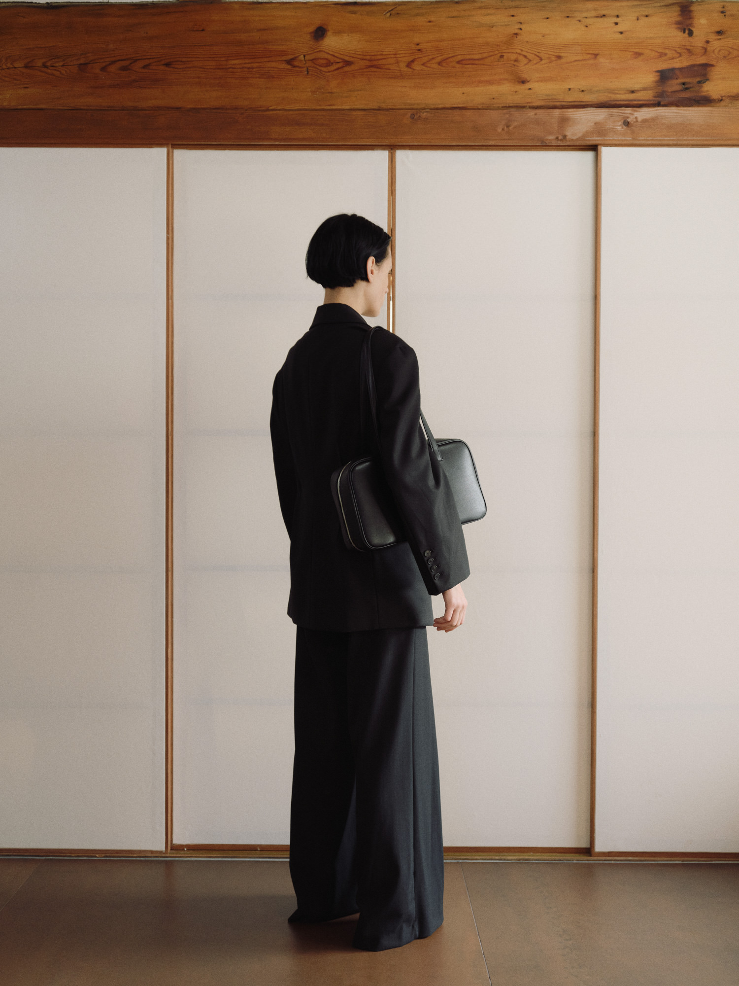 ROH SEOUL STORE - Tin square shoulder bag Black - ROH SEOUL