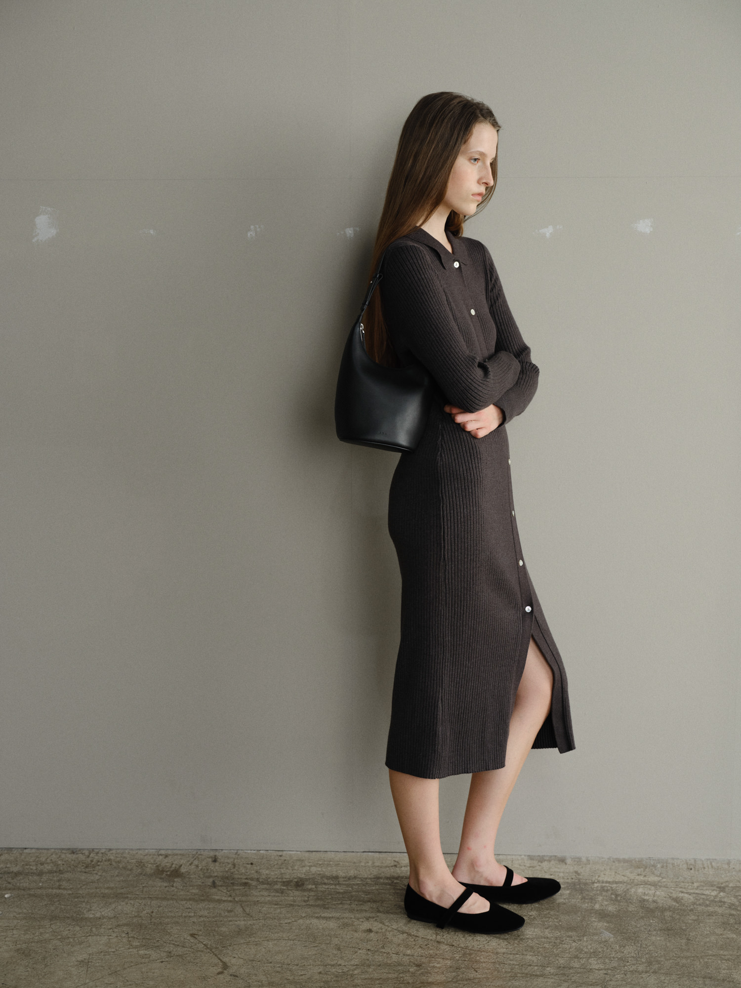 ROH SEOUL STORE - Mini Around hobo bag Black - ROH SEOUL