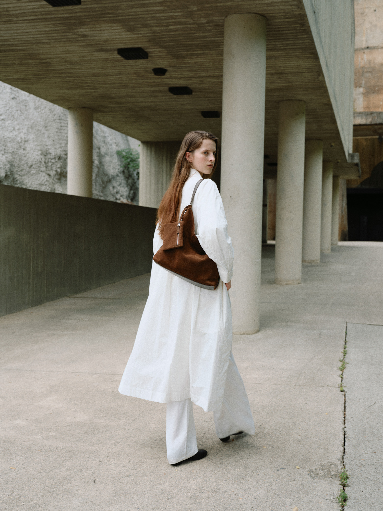 ROH SEOUL Pulpy hobo bag Suede ブラウン Mini Pulpy hobo bag Suede 