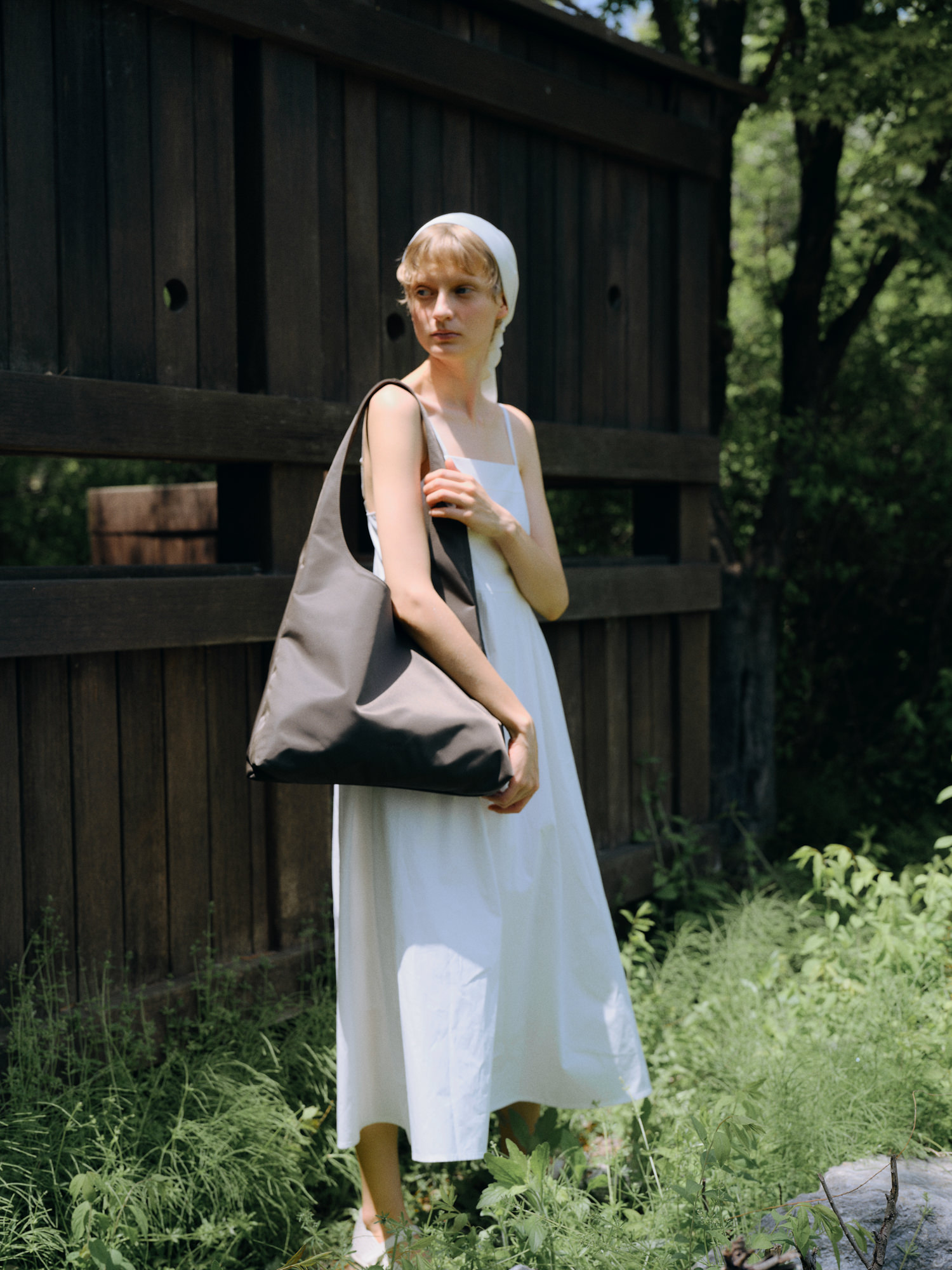 【ROHSEOUL】 Annie hobo bag Nylon Annie hobo bag Nylon
