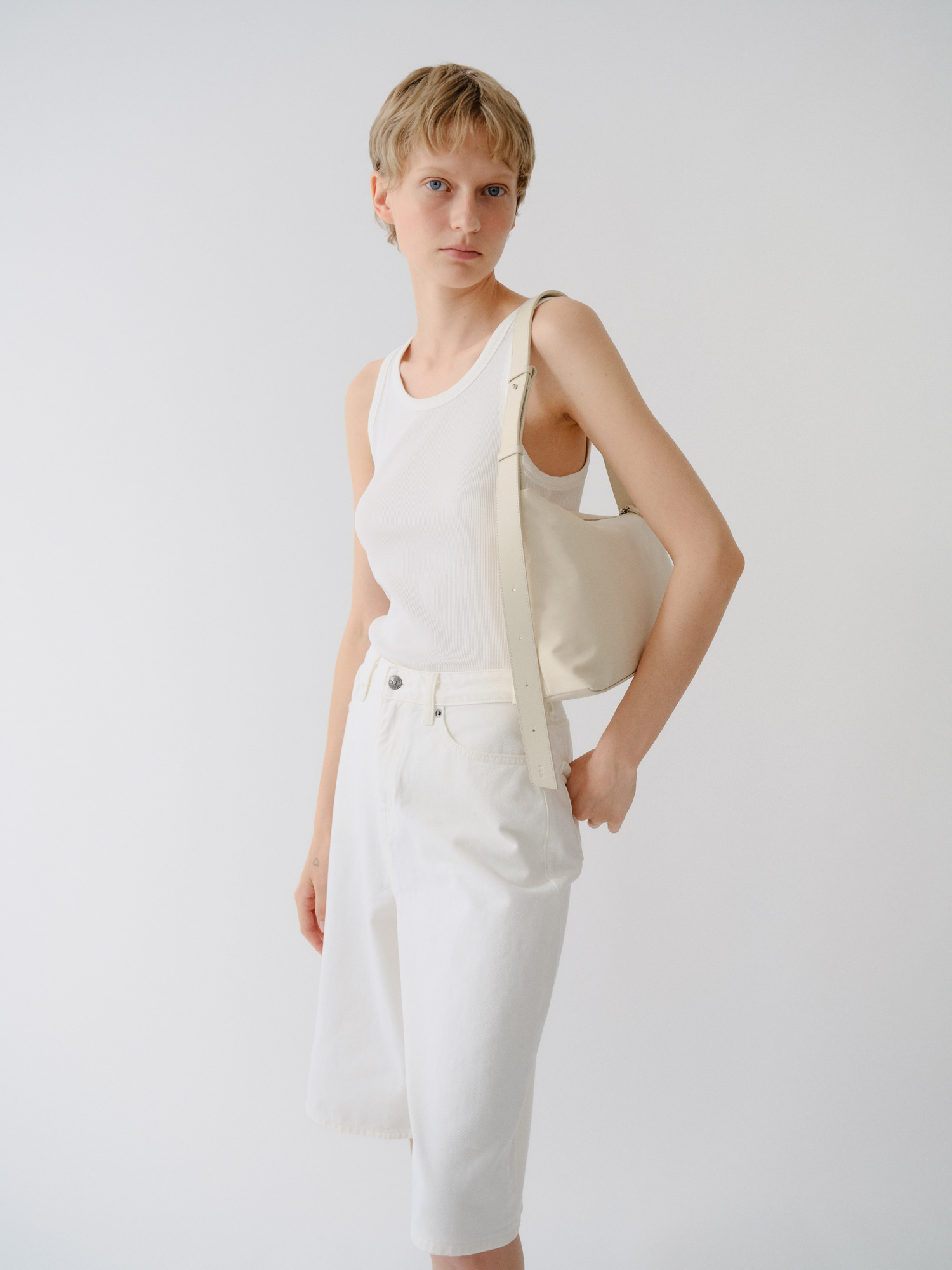 ROH SEOUL STORE - Rowie shoulder bag Nylon Ivory - ROH SEOUL