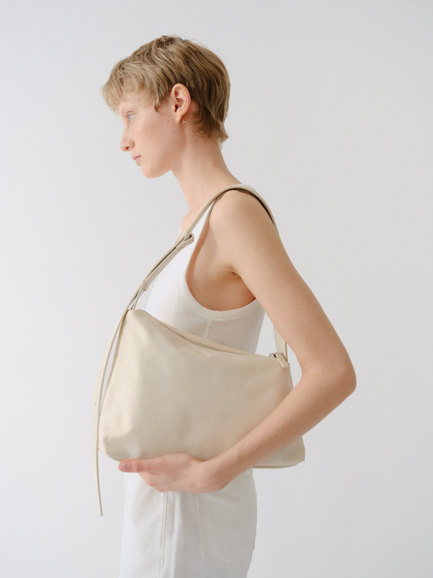 【ROH SEOUL】ROWIE SHOULDER BAG NYLON ROH SEOUL STORE - Rowie shoulder bag Nylon Olive grove - ROH