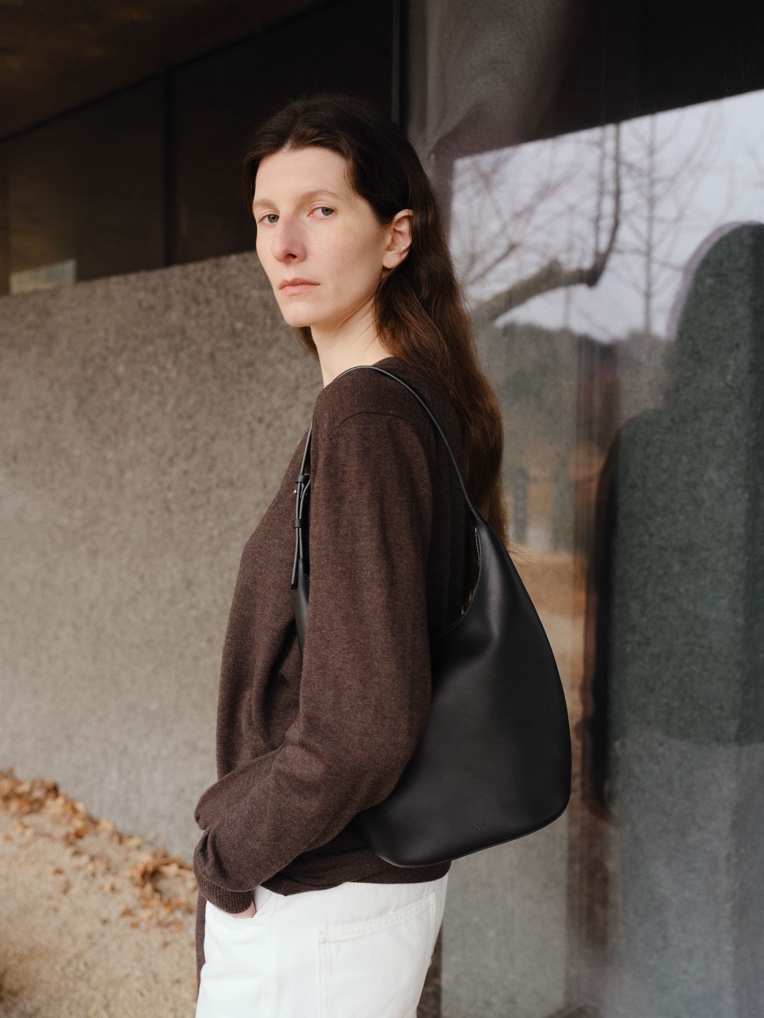 【極美品】ROH SEOUL Medium around hobo bag　黒 ROH SEOUL STORE - Medium Around hobo bag Black - ROH SEOUL