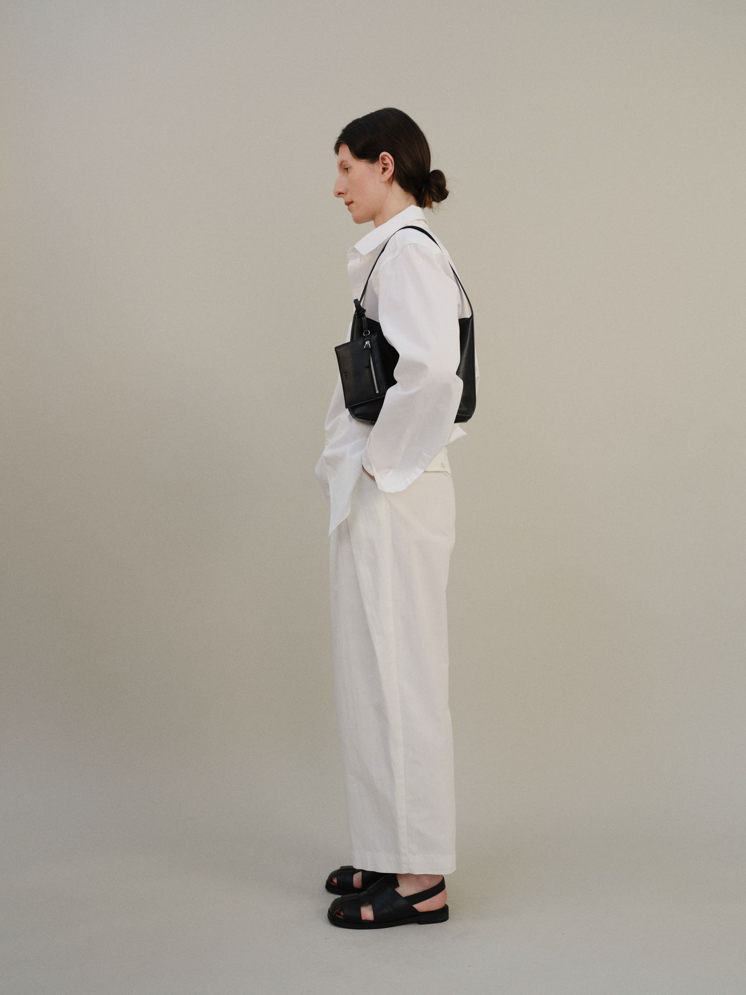 ROH SEOUL STORE - Mini pulpy hobo bag Black - ROH SEOUL