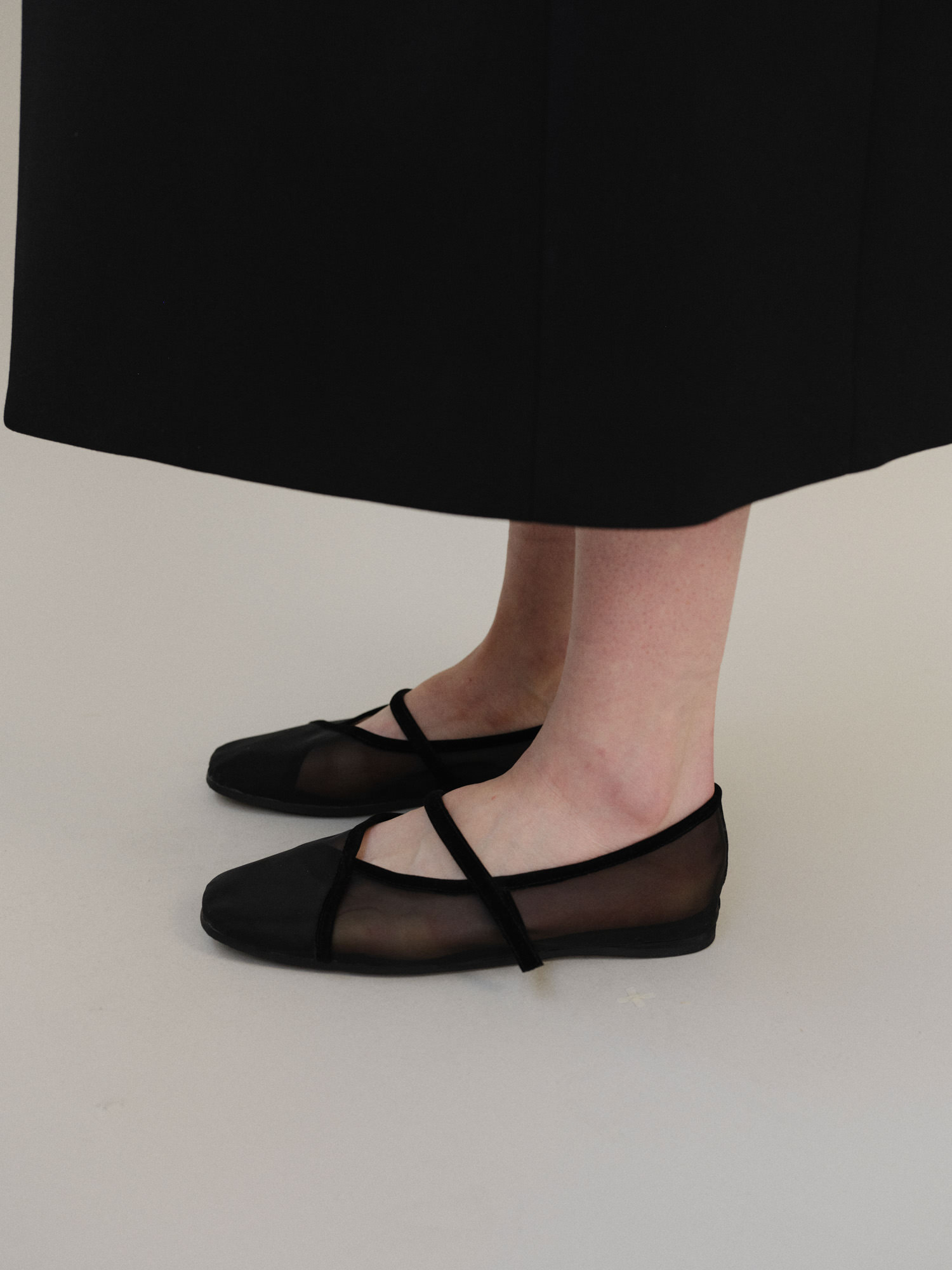 靴 ROH SEOULRowie mary jane shoes MeshBlack ROH SEOUL STORE - Rowie mary jane shoes Mesh Black - ROH SEOUL